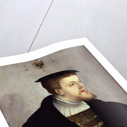 Portrait of the Emperor Charles V, ca 1532 by Christoph Amberger