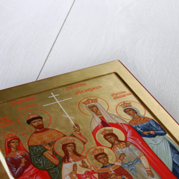 The killed Family of the Tsar Nicholas II, 2004-2007 by Russian icon