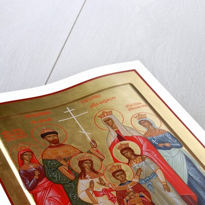 The killed Family of the Tsar Nicholas II, 2004-2007 by Russian icon