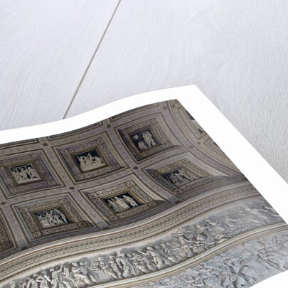 The Room of the Stuccoes (Camera degli Stucchi) of the Palazzo del Tè, 1526-1534 by Francesco Primaticcio