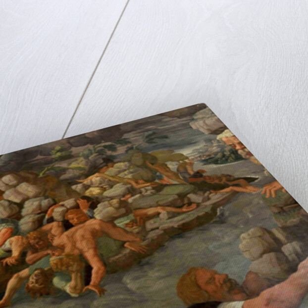 The Fall of the Giants (Sala dei Giganti), 1536 by Giulio Romano