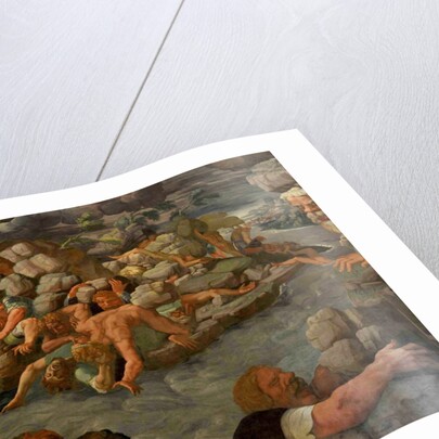 The Fall of the Giants (Sala dei Giganti), 1536 by Giulio Romano