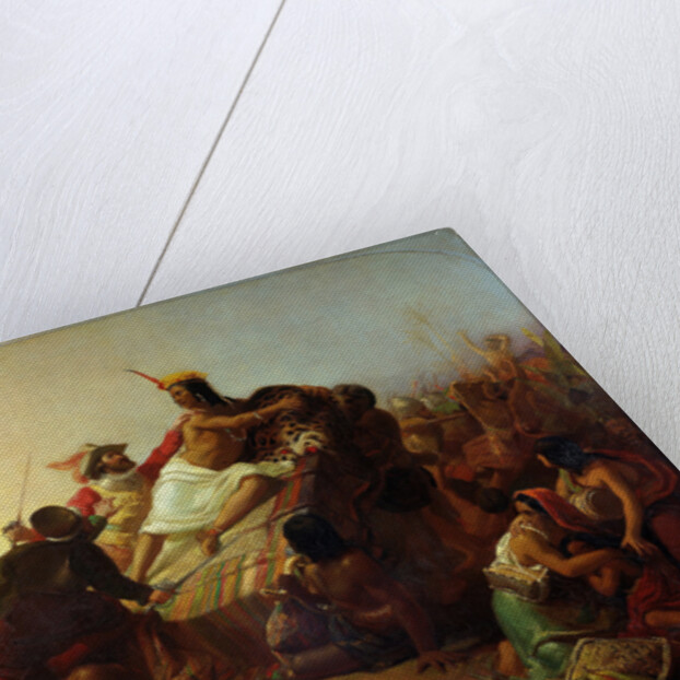 Pizarro Seizing the Inca of Peru, 1846 by John Everett Millais