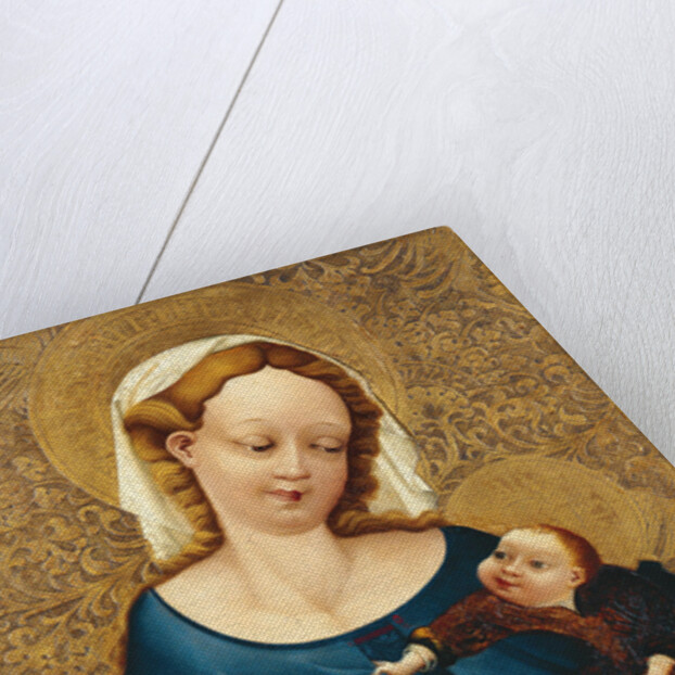 Madonna with the inkwell, ca 1430 by Master of the Middle-Rhine