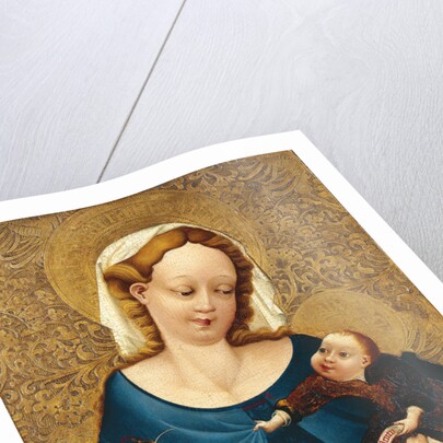 Madonna with the inkwell, ca 1430 by Master of the Middle-Rhine