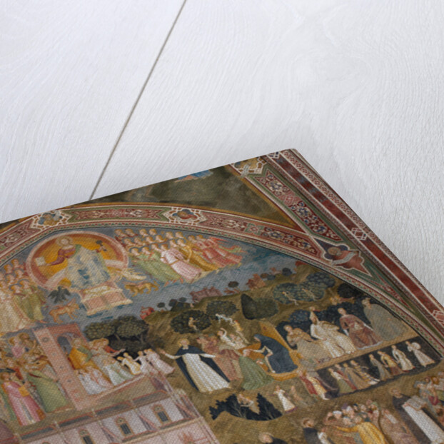 Via Veritatis (The Way of Truth). Fresco of the Cappellone degli Spagnoli, ca 1365 by Andrea di Bonaiuto