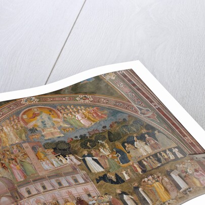 Via Veritatis (The Way of Truth). Fresco of the Cappellone degli Spagnoli, ca 1365 by Andrea di Bonaiuto