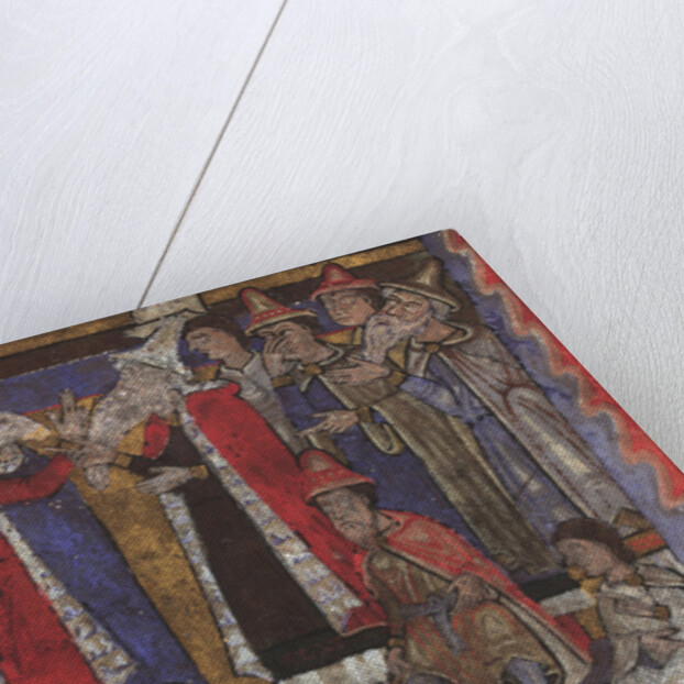 Matthew and the representatives of the twelve tribes of Israel (Gospels, formerly Dresden Ms. A 94), by Anonymous