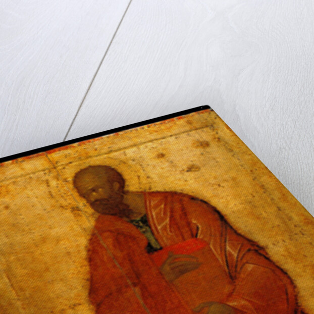 The Apostle Paul. Icon from the Deesis Iconostasis, Last quarter of the 14th century by Theophanes the Greek