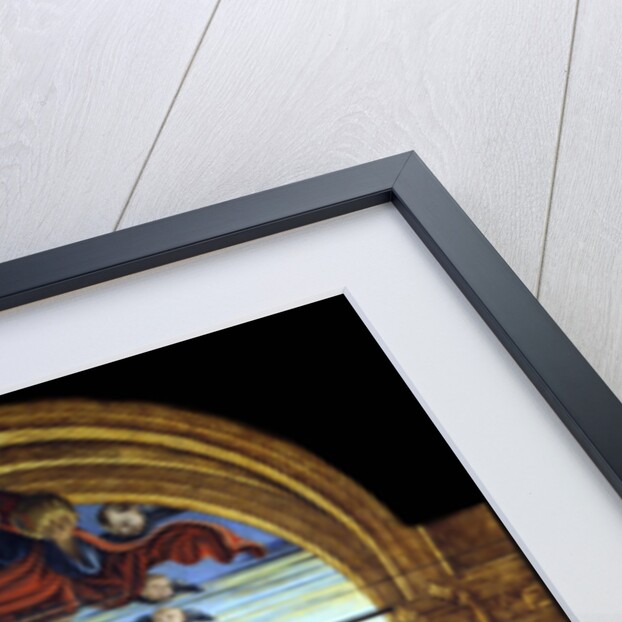 The Virgin and Child Enthroned with God the Father and Saints Hilarius and John the Baptist, 1499 by Cristoforo Caselli