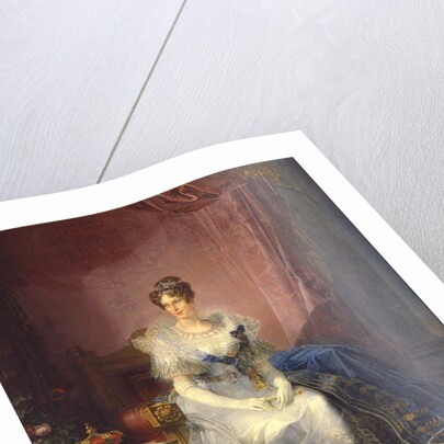 Portrait of Marie-Louise of Austria, Duchess of Parma, 1837-1839 by Giovan Battista Borghesi