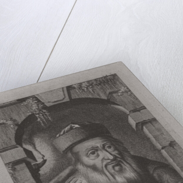 Portrait of David Oppenheim, chief rabbi of Prague, 1773 by Johann Balzer