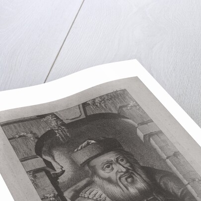 Portrait of David Oppenheim, chief rabbi of Prague, 1773 by Johann Balzer