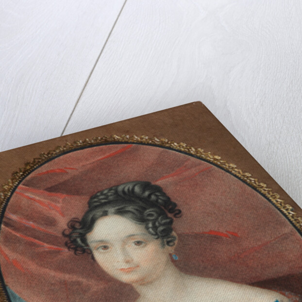 Portrait of Maria Jakovlevna Naryshkina, née Lobanova-Rostovskaya, 1840s by Anonymous