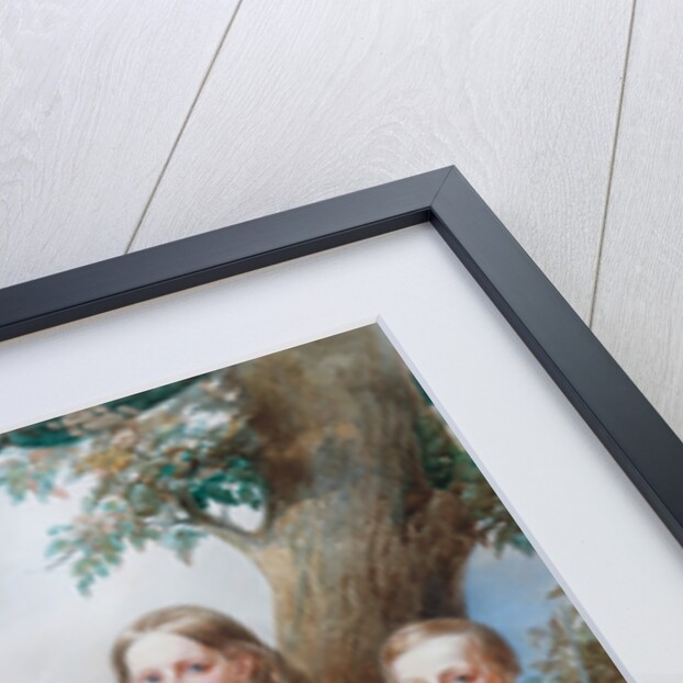 Children of Duke Peter of Oldenburg (1812?1881): Alexandra, Katharine, Nikolaus, Alexander and Georg by Vladimir Ivanovich Hau