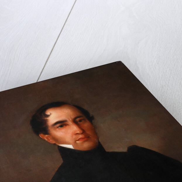 Portrait of Alexander Pavlovich Bakunin, 1832 by Yakov Streshnev