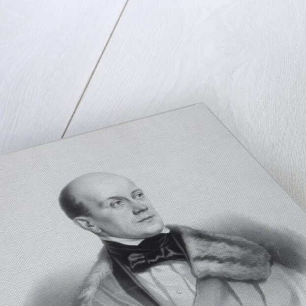 Portrait of Pyotr Yakovlevich Chaadayev, 1848 by Marie-Alexandre Menut Alophe