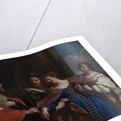 The story of Esther and Ahasuerus, 1639 by Guercino