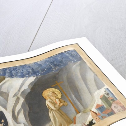 Saint Benedict Tempted in the Wilderness, 1430 by Fra Giovanni da Fiesole Angelico