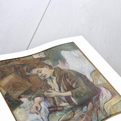 Madame Favre at her toilet, 1891 by Henri de Toulouse-Lautrec