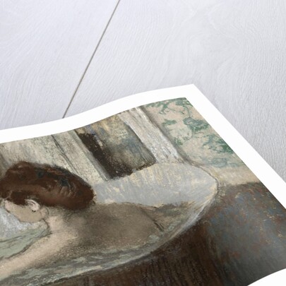 Woman in her Bath, Sponging her Leg, 1883-1884 by Edgar Degas