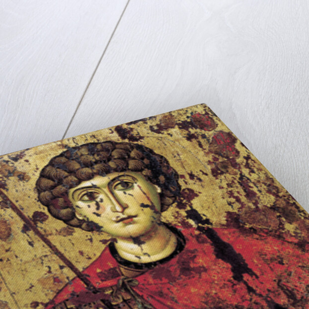 Saint George, 12th century by Russian icon