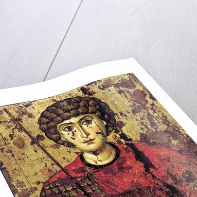 Saint George, 12th century by Russian icon