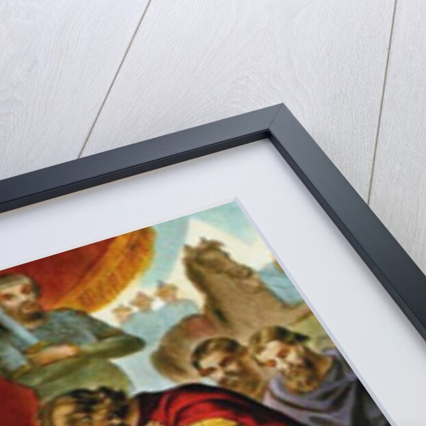 Prince Alexander Nevsky begging Batu Khan for mercy for Russia, End of 19th century by Anonymous