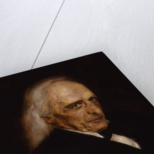 Portrait of Theodor Mommsen Detail, 1897 by Franz von Lenbach