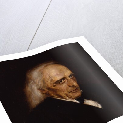 Portrait of Theodor Mommsen Detail, 1897 by Franz von Lenbach