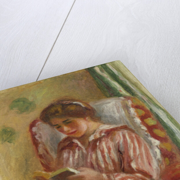 Gabrielle Reading, 1910 by Pierre Auguste Renoir