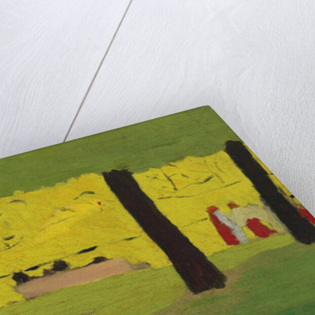 The pink bench, c. 1890 by Édouard Vuillard