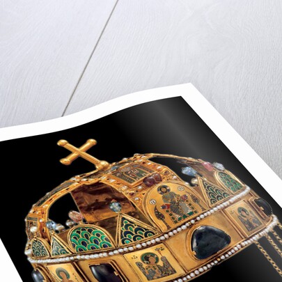 The Holy Crown of Hungary, 12th century by Historic Object