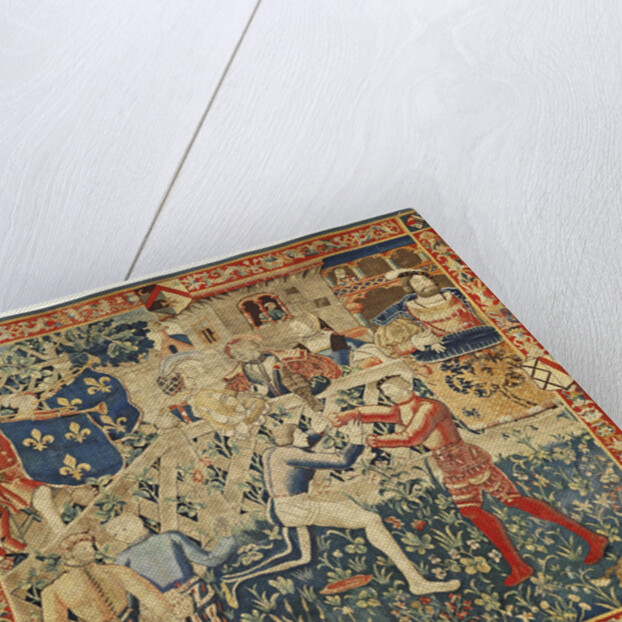 The Meeting of Kings Henry VIII and King Francis I (Tapestry), c. 1520 by West European Applied Art