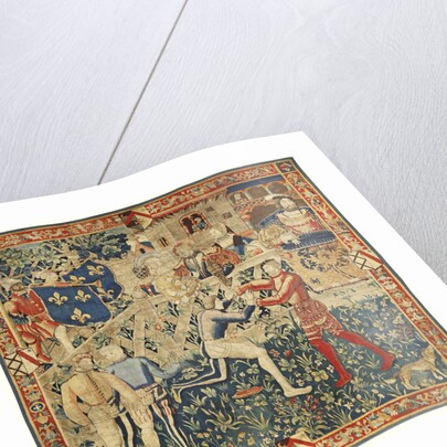 The Meeting of Kings Henry VIII and King Francis I (Tapestry), c. 1520 by West European Applied Art