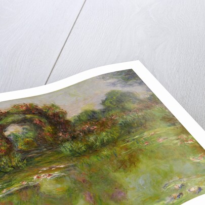 Bassin aux Nymphéas, les Rosiers, 1913 by Claude Monet