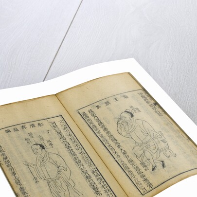 Shen Shi Yao Han (A Precious Book of Ophthalmology), 1644 by Fu Renyu