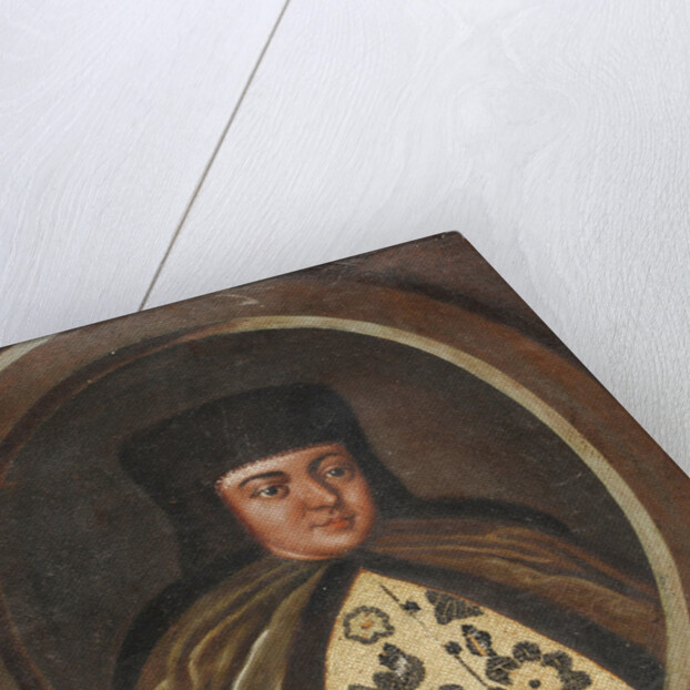 Portrait of the Tsarina Natalia Naryshkina, wife of tsar Alexis I of Russia, End of 17th by Anonymous