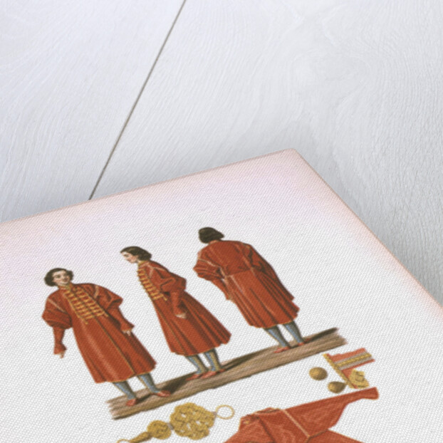 A Polish Kaftan of Peter the Great by Fyodor Grigoryevich Solntsev