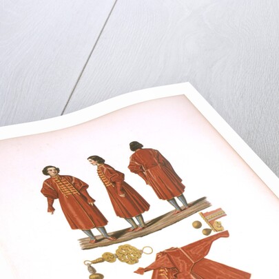 A Polish Kaftan of Peter the Great by Fyodor Grigoryevich Solntsev