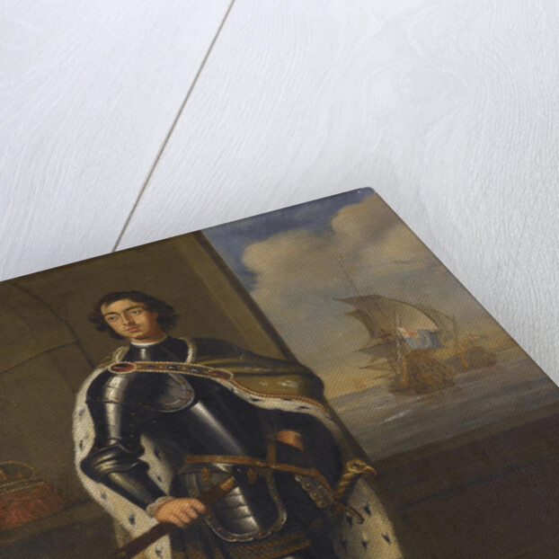 Portrait of Emperor Peter I the Great, 1690s by Sir Gotfrey Kneller