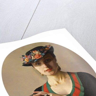 Portrait of a Lady, 1936 by Konstantin Andreyevich Somov