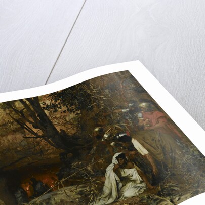 Christian persecutors at the entrance to the catacombs, 1874 by Henryk Siemiradzki