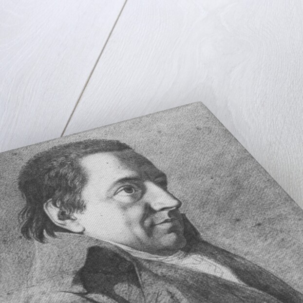 Portrait of Johann Gottlieb Fichte, c. 1800 by Friedrich Bury