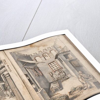 Cookbook Opera, 1570 by Bartolomeo Scappi