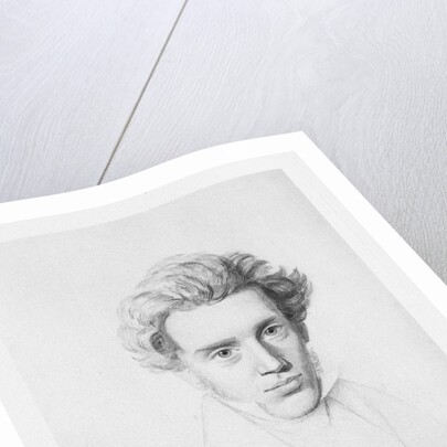 Søren Kierkegaard, c. 1840 by Niels Christian Kierkegaard