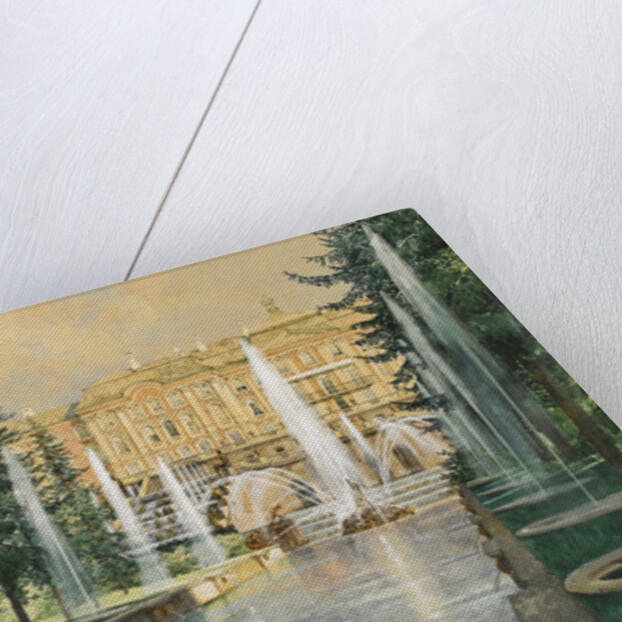 Peterhof, 1898 by Franz Kopallik