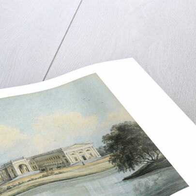 View of Alexander Palace in Tsarskoye Selo, 1839 by Nikanor Grigoryevich Chernetsov
