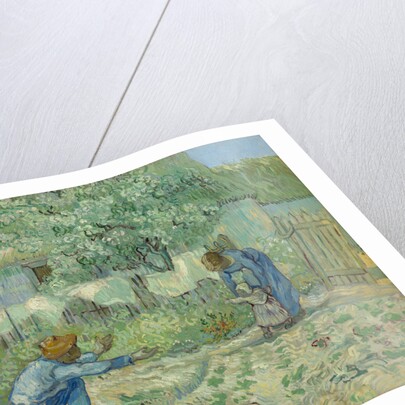 First Steps (after Millet), 1890 by Vincent van Gogh