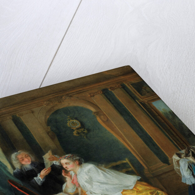 Madame Geoffrin at her toilet by Nicolas Lancret